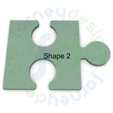 Expandable Jigsaw Shapes in 6mm MDF