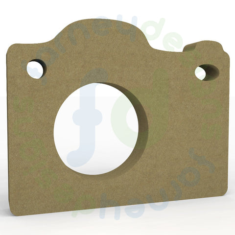 Camera Shape in 18mm MDF - Free Standing - Style 1