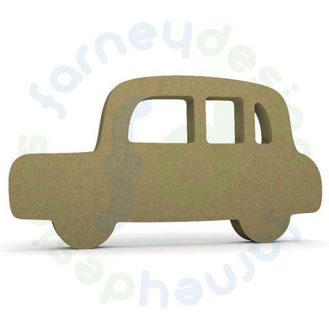 Car in 18mm MDF - Free Standing - Cartoon Style 3