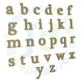 Cherokee 18mm Non-Free Standing Lower Case Letters