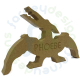 Dinosaur in 18mm MDF - Free Standing - Optional Engraving - Style 2