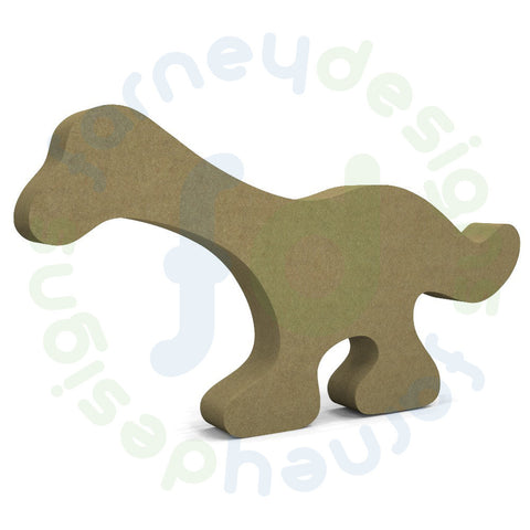 Dinosaur in 18mm MDF - Free Standing - Optional Engraving - Style 6