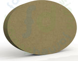Rugby Ball Shape (three types) in 18mm MDF