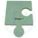 Expandable Jigsaw Shapes in 6mm MDF