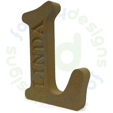 Belshaw Engraved Free Standing Capital Letters