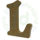Belshaw Engraved Free Standing Capital Letters