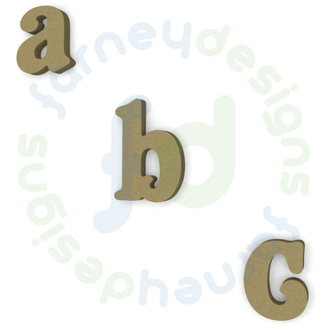 Belshaw 18mm Non-Free Standing Lower Case Letters