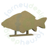 Carp in 18mm MDF - Free Standing - Optional Joined Stand