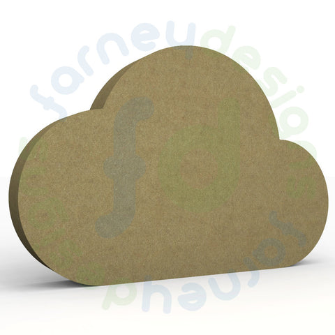 Cloud in 18mm MDF - Free Standing - Style 1