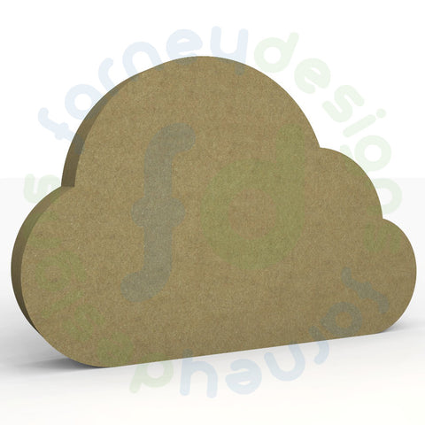 Cloud in 18mm MDF - Free Standing - Style 2