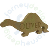 Dinosaur in 18mm MDF - Free Standing - Optional Engraving - Style 3