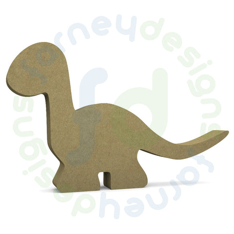 Dinosaur in 18mm MDF - Free Standing - Optional Engraving - Style 9