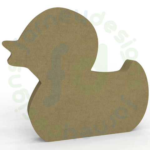 Duck in 18mm MDF - Free Standing - optional engraving - Style 1