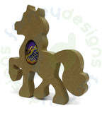 Easter Horse Shape with Egg Holder Cutout