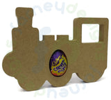 Easter Steam Train Shape with Egg Holder Cutout