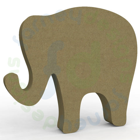 Elephant in 18mm MDF - Free Standing - Style 2