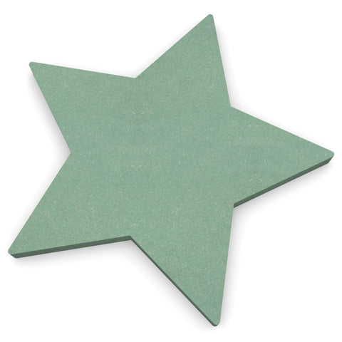 Five Pointed Star in 6mm MDF - Style 2
