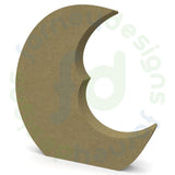 Man in the Moon shape in 18mm MDF - Free Standing