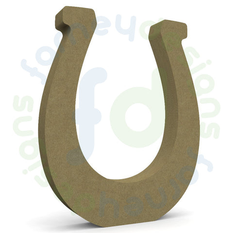 Horseshoe in 18mm MDF - Free Standing - Style 1