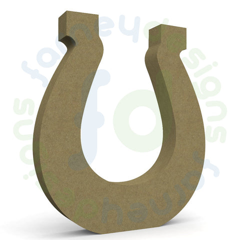 Horseshoe in 18mm MDF - Free Standing - Style 3