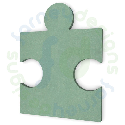Jigsaw Shape in 6mm MDF  - Style 2 - Optional Engraving