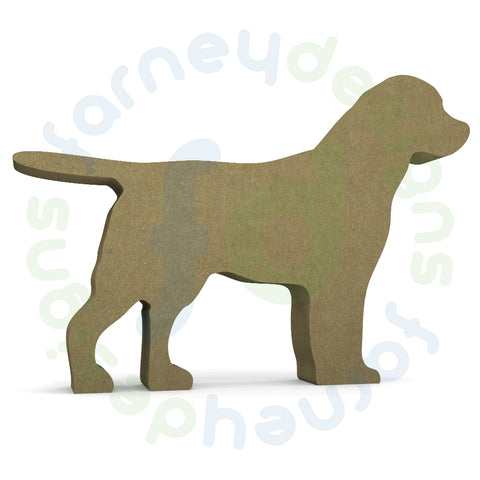 Labrador Dog in 18mm MDF - Free Standing - Style 1