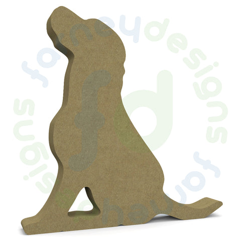 Labrador Dog in 18mm MDF - Free Standing - Style 2