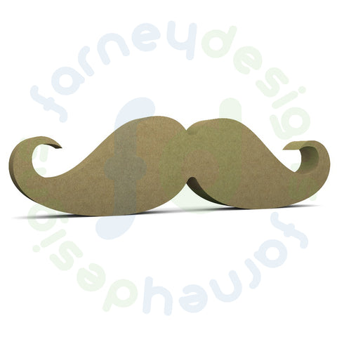 Moustache in 18mm MDF - Free Standing