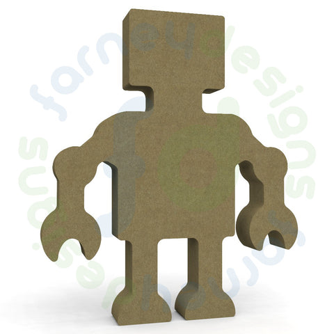 Robot Shape in 18mm MDF - Free Standing - Style 1