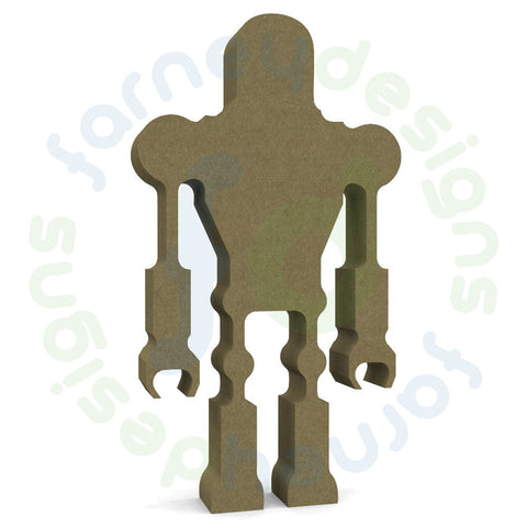 Robot Shape in 18mm MDF - Free Standing - Style 2