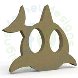 Easter Shark in 18mm MDF - Free Standing - Style 1