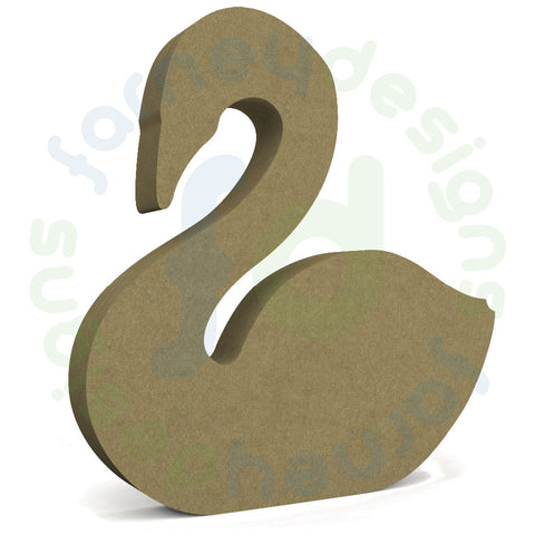 Swan in 18mm MDF - Free Standing - Style 1