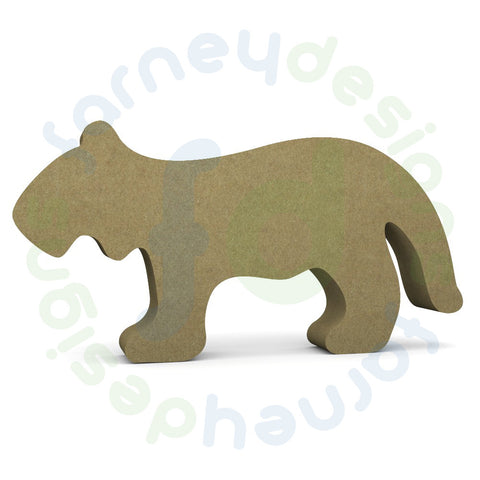 Tiger in 18mm MDF - Free Standing - Style 1