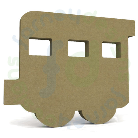 Train Carriage in 18mm MDF - Free Standing - Style 1