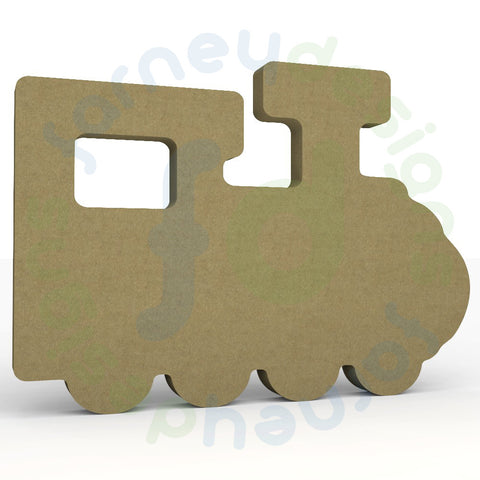 Train in 18mm MDF - Free Standing - Style 1